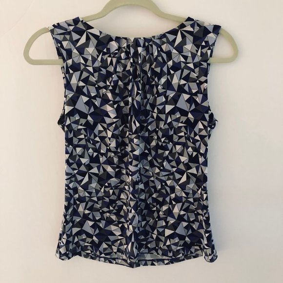Calvin Klein Multi Color Sleeveless Top Petite S New - Picture 1 of 11